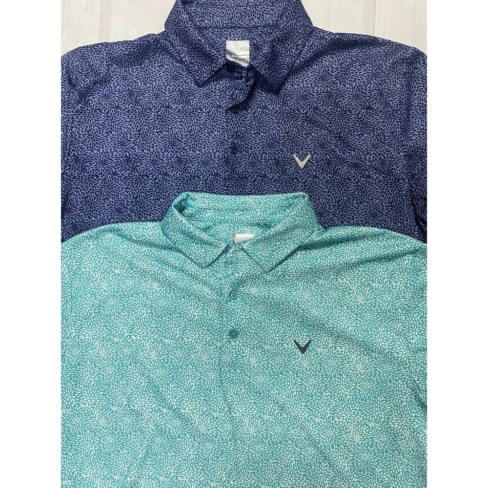 Callaway Set of 2 Men’s Polo Opti-Dri Performance Golf